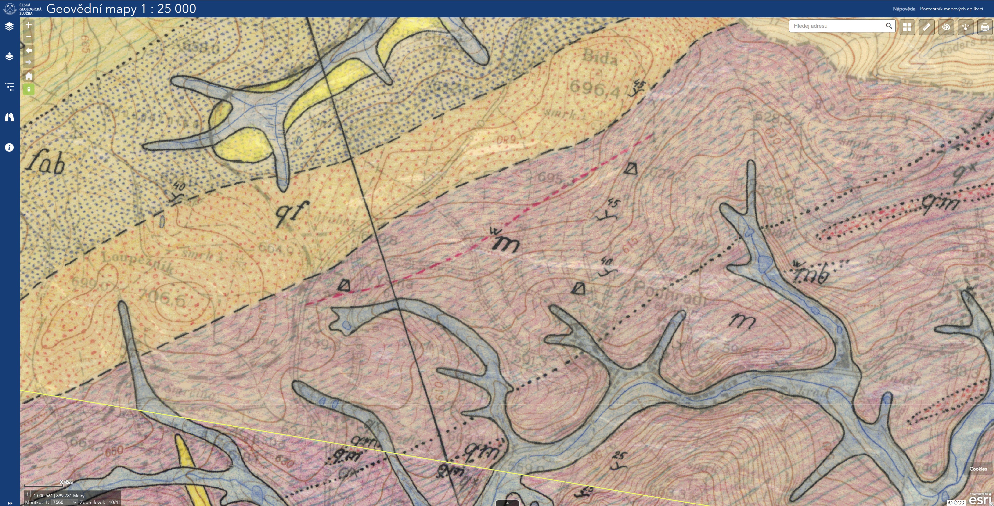 mapa-rastrova-1ku25000-zaznam-dulnich-del-geologicka-mapa-200m