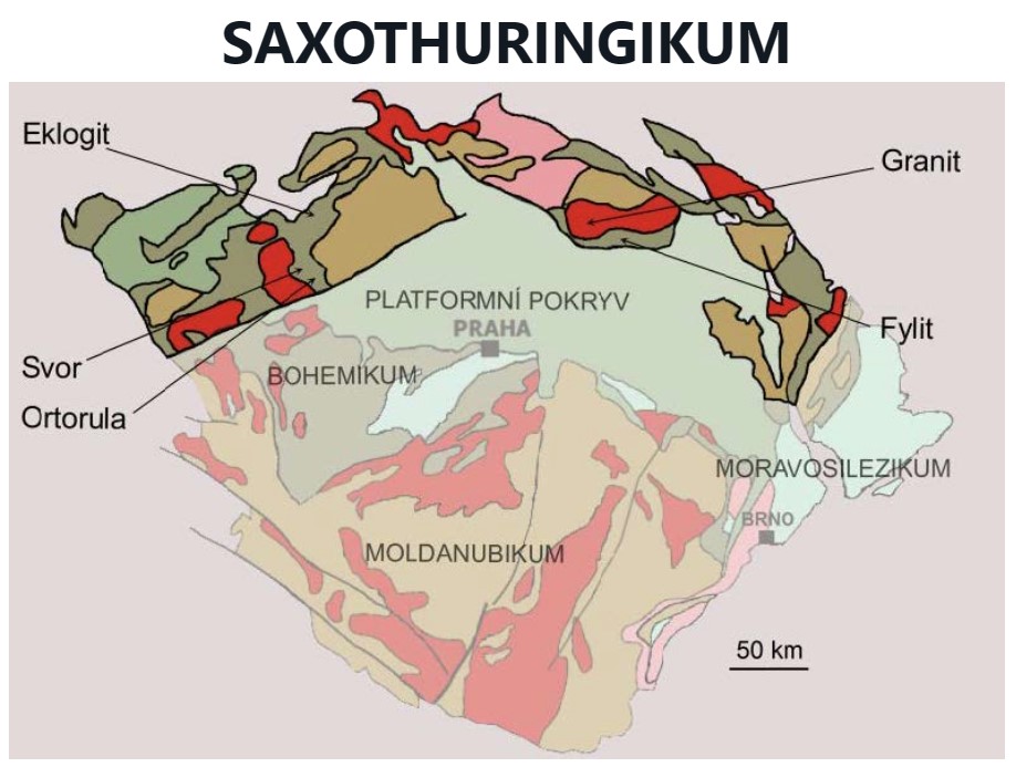 saxothuringikum-mapa