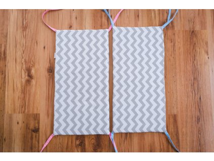 mantinely george & jacob šedý ševron