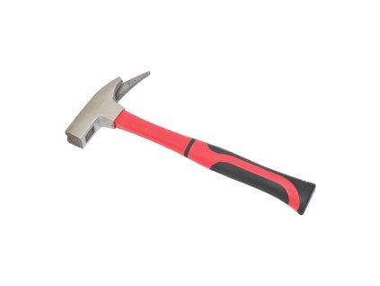toptrade kladivo pokryvacske s magnetem se sklolaminatovou nasadou a pogumovanou rukojeti 600 g