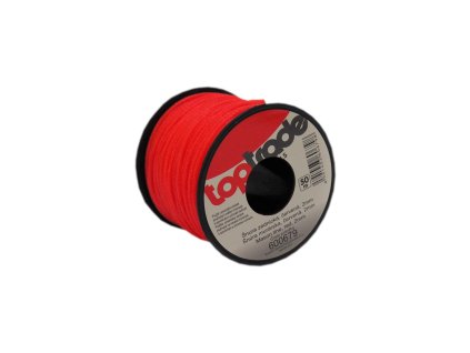 toptrade snura zednicka pe o 2 mm 50 m cervena