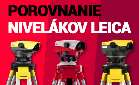 Niveláky Leica porovnanie