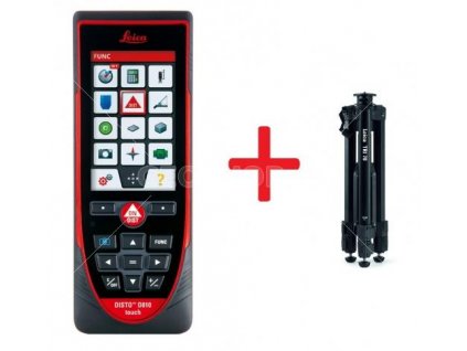 Laserový merač Leica DISTO™ D810 touch + statív zadarmo! (792297)