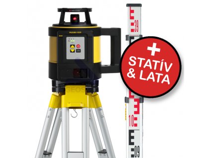 Rotačný laser Leica Rugby 820 + statív a lata