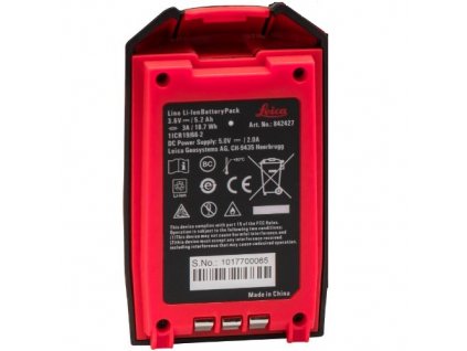 ES8985 Leica Rechargeable Li Ion Battery Pack for Lino 842427 md