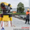 Nivelák Leica NA524 - stavba