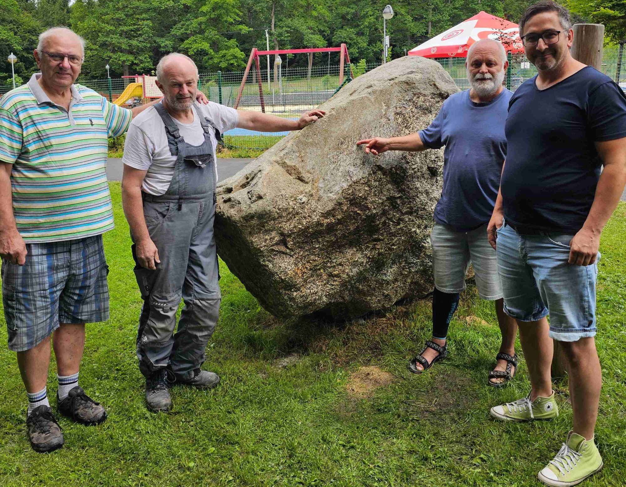"První krok k vybudování Ašské geologické expozice"