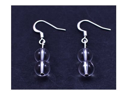 GeoZdravi kristalove nausnice kulicky