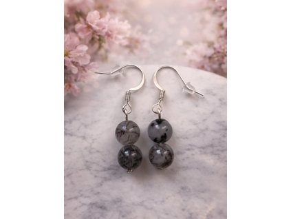 GeoZdravi turmalin v kristalu nausnice 3