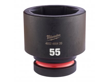 Průmyslové hlavice Shockwave 1" HEX 55mm krátké