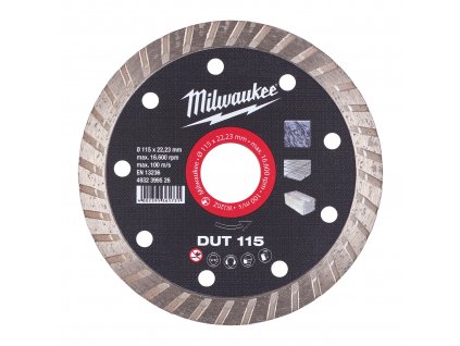 Diamantový kotouč  DUT 115  x 22,2 mm