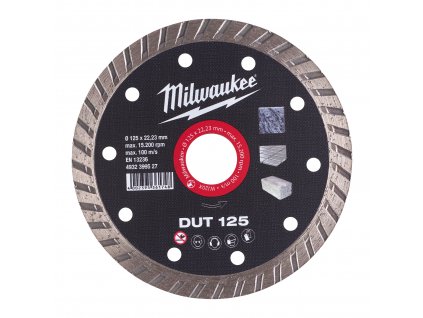 Diamantový kotouč  DUT 125 x 22,2 mm