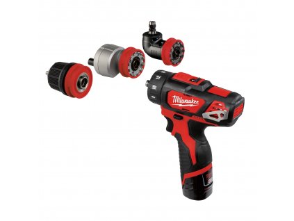 M12BDDXKIT-202C - M12™ kompaktní vrtačka/šroubovák s rychlovýměnným sklíčidlem