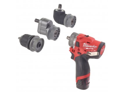 M12FPDXKIT-202X - M12 FUEL™ kompaktní příklepová vrtačka s rychlovýměnným sklíčidlem