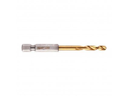 Milwaukee 48894709 Vrták do kovu RED HEX HSS-G TiN Ø  4.2mm
