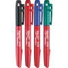 Milwaukee 48223106 Značkovač - jemný hrot , barevná sada 4ks