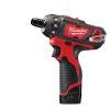 Milwaukee 4933441900 M12BD-202C - M12™ kompaktní šroubovák