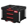 Milwaukee 4932472130 PACKOUT se 3 zásuvnými boxy