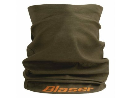 Multifunkční šátek Blaser, olivový