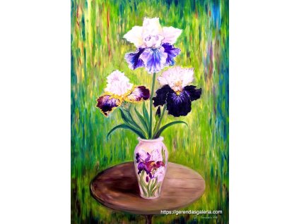 Íriszek 70x50 cm gg
