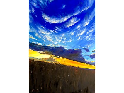 Végtelen égbolt 70x50 cm k
