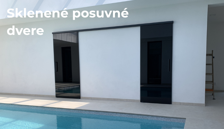 Sklenené posuvné dvere na mieru