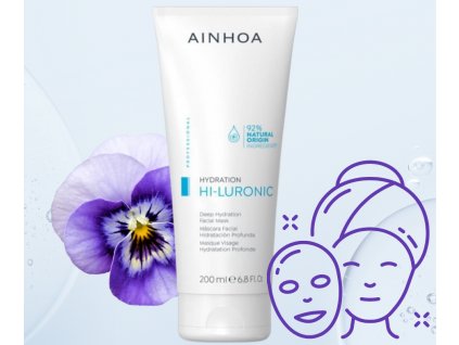 AINHOA HI-LURONIC DEEP HYDRATION FACIAL MASK 200 ml