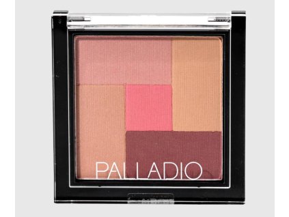PALLADIO 2-V-1 MOSAIC tvářenka & bronzer - BARVA RŮŽOVÝ LANÝŽ