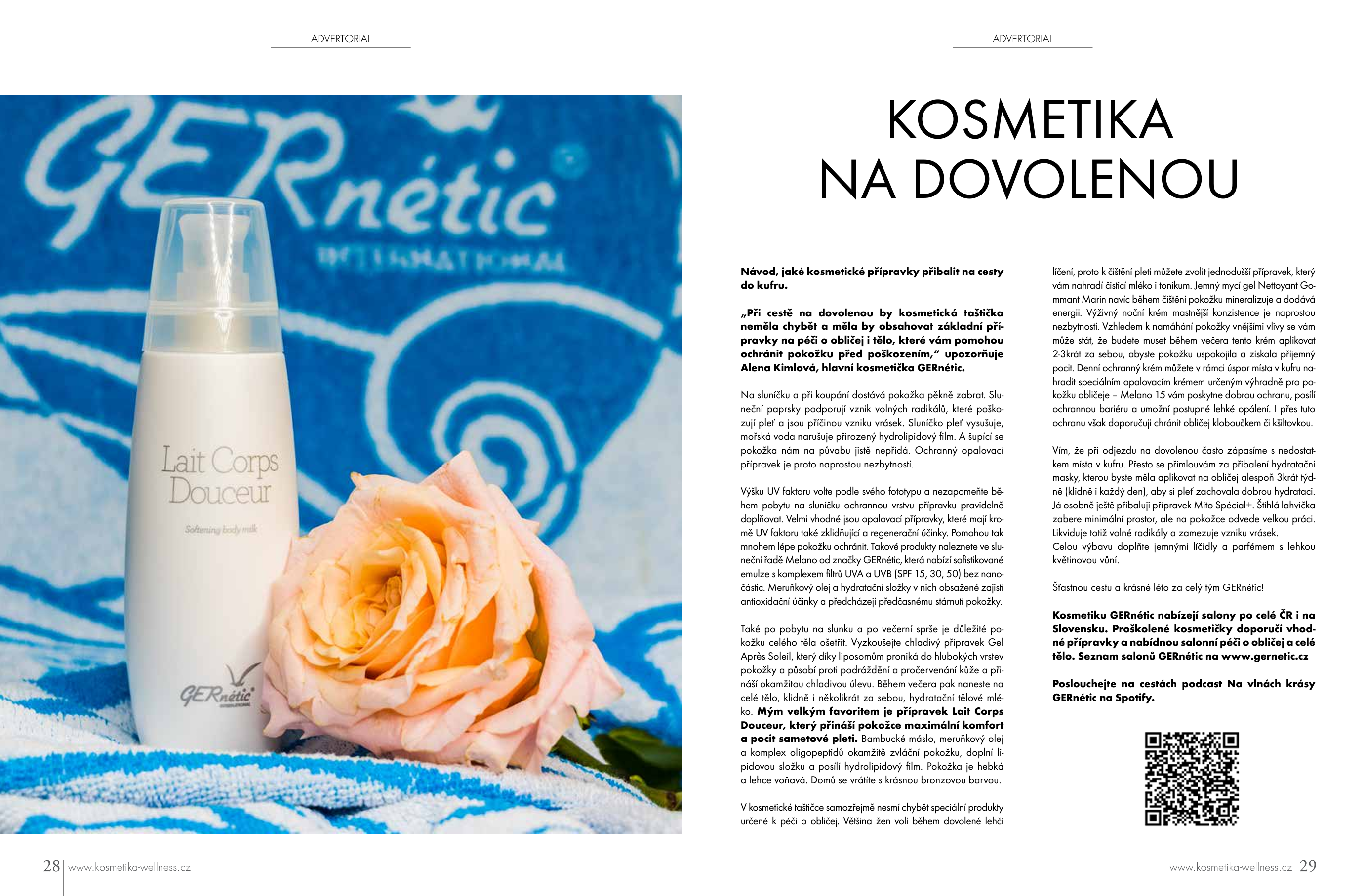 Kosmetika na dovolenou