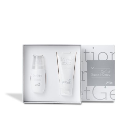 GERnétic Coffret prsní tonikum Seino a zpevňující prsní krém Macro 2000 pro vaše krásné poprsí.