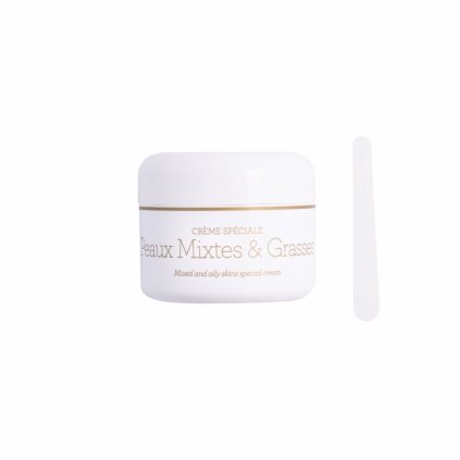 GERnétic Crème Spéciale Peaux Mixtes et Grasses reguluje a vyrovnává tvorbu kožního mazu.