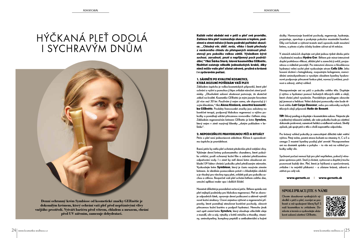 Hýčkaná pleť odolá i sychravým dnům