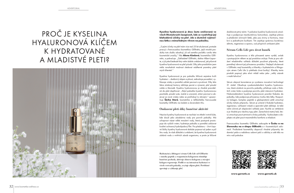 Proč je kyselina hyaluronová klíčem k hydratované a mladistvé pleti?