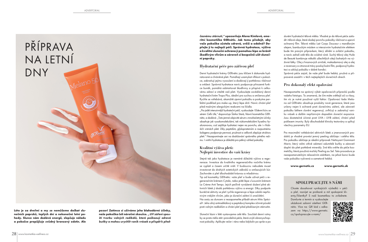 Příprava na letní dny