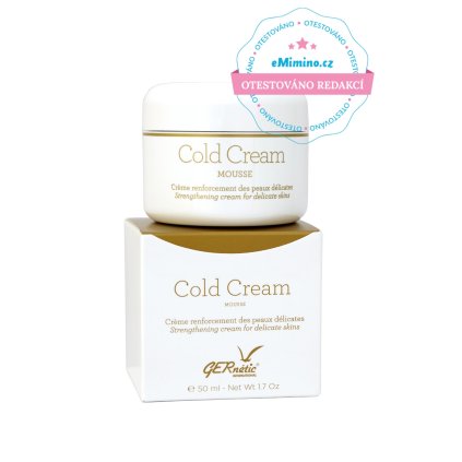 GERnétic Cold Cream Mousse upokojujúci krém pre veľmi suchú až atopickú pleť.