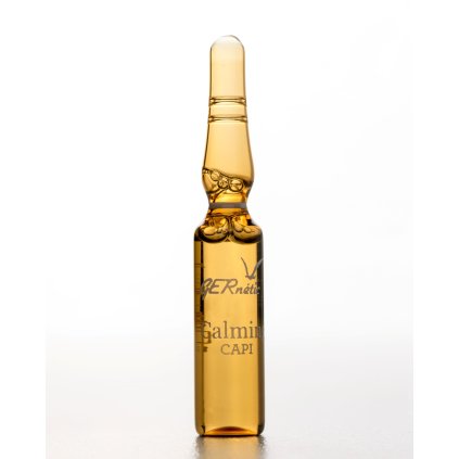 GERnétic Calming Capi upokojujúce sérum v ampulkách na podráždenú a svrbiacu pokožku hlavy, lupiny, seboreu, ekzémy a psoriázu.