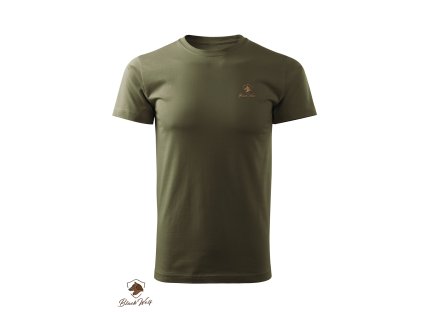 Tričko Black Wolf (Farba green, Veľkosť 3XL)
