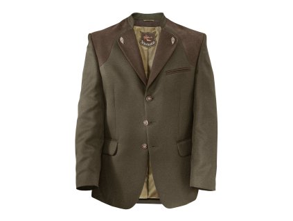 Sako poľovnícke pánske Thomas-hnedý semiš (oblek veľkosť 48)