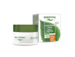 gerovital plant moisturizing cream box and jar