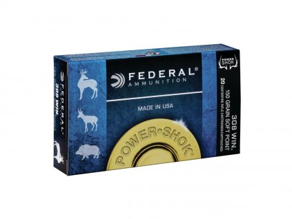 .308Win. Federal Power-Shok 150gr/9,72g SP (308A)