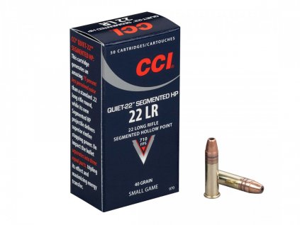 .22LR CCI Quiet-22 Segmented HP 40gr/2,59g CPSHP, 50 ks (0970)