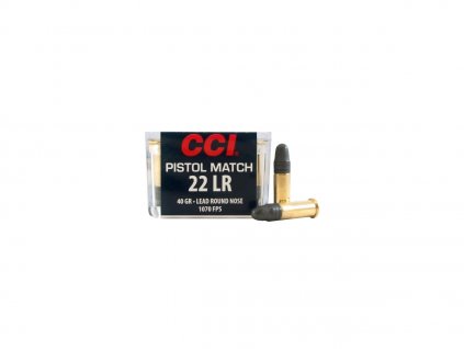 .22LR CCI Pistol Match 40gr/2,59g, 50 ks (0051)