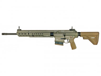 HK MR308 A3 20", kal. .308Win., Slim-Line HKey Handguard GREEN-BROWN