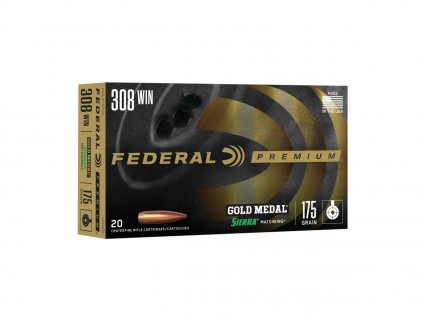 .308Win. Federal Gold Medal Sierra MatchKing 175gr/11,34g OTM (GM308M2)