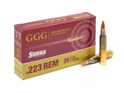 GGG .223Rem. 77gr/4,99g HPBT Sierra MatchKing (GPR14)