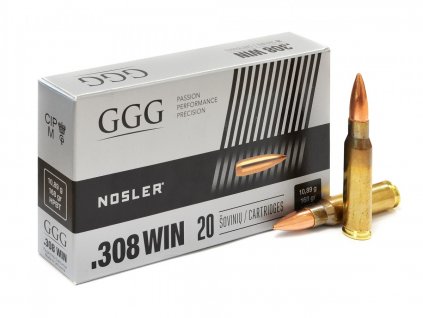 GGG .308Win. 168gr/10,89g HPBT Nosler Custom Competition (GPX13No)