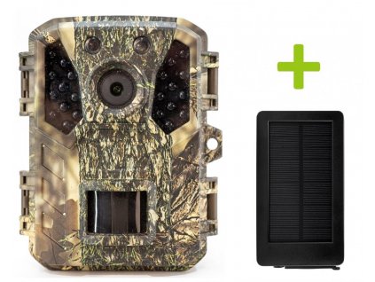 Fotopasca OXE Gepard II a solárny panel + 32GB SD karta, 4ks batérií a doprava ZADARMO!