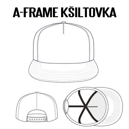 A-frame-kšiltovka