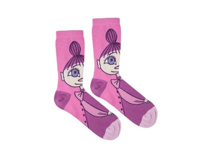 Ponožky Moomin Mymble magenta