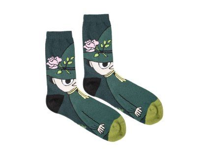 Ponožky Moomin Snufkin green